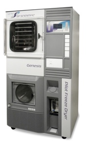 R&D freeze dryers are available in benchtop models and floor-standing models 