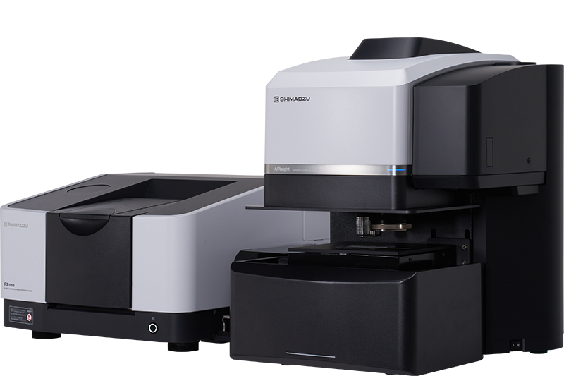 Infrared and Raman analysis combined in one compact microscope