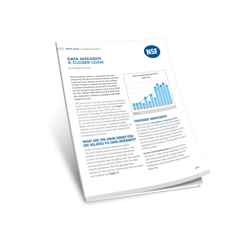 A closer look at data integrity