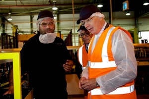 A Royal visitor for Beatson Clark