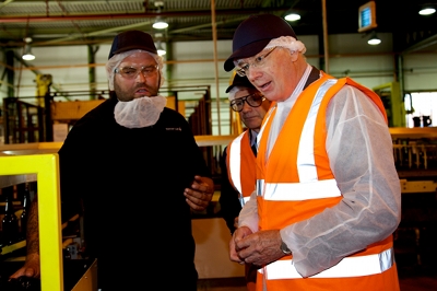A Royal visitor for Beatson Clark