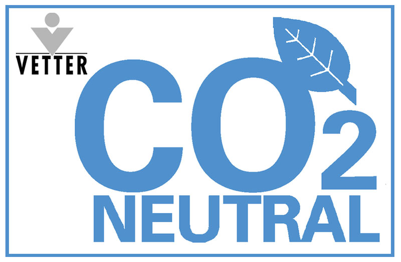 A strong signal in turbulent times: Vetter achieves carbon dioxide-neutral levels