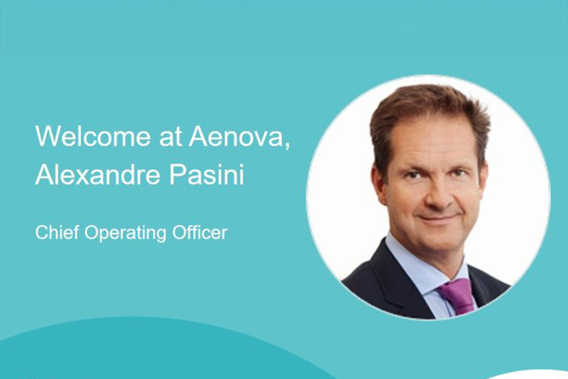 Aenova appoints Alexandre Pasini as Chief Operating Officer
