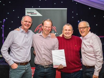 Air Equipment wins Gardner Denver's Distributor of the Year award