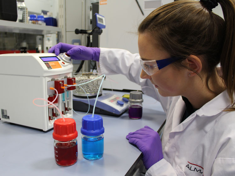 Almac FAST: Continuous flow chemistry with assisted synthesis technology