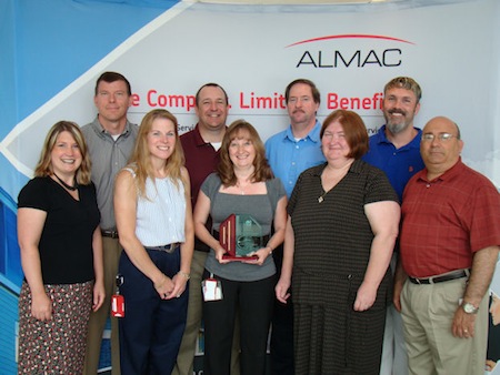 Almac wins ‘The American Society for Quality’ award in Philadelphia