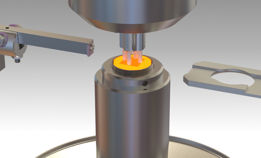 Analysis of retained hydrogen/helium in metals 