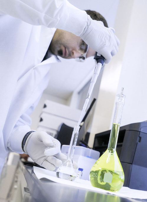 Analytical method development in a high potent facility