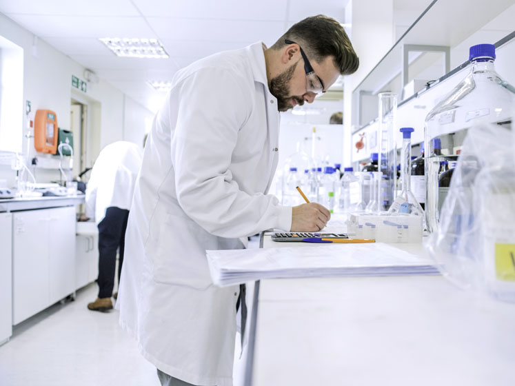 Analytical method development in a high potent facility