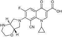 Antibacterial agent – finafloxacin