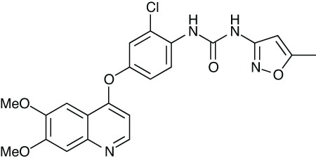Anticancer agent – tivozanib