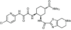 Anticoagulant – edoxaban tosilate
