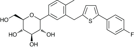 Antidiabetic agent – canagliflozin