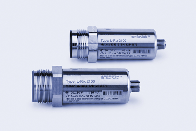 Anton Paar launches L-Rix 2100 and L-Rix 3100 Inline Refractometers