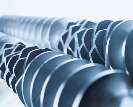 API dispersal through hot melt extrusion