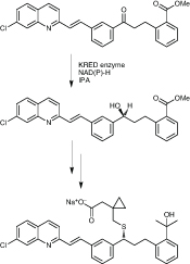 Scheme 4: Synthesis of montelukast