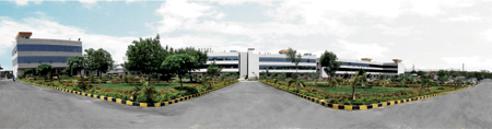 View of Unit 2 at ICICI Knowledge Park, Hyderbad, India