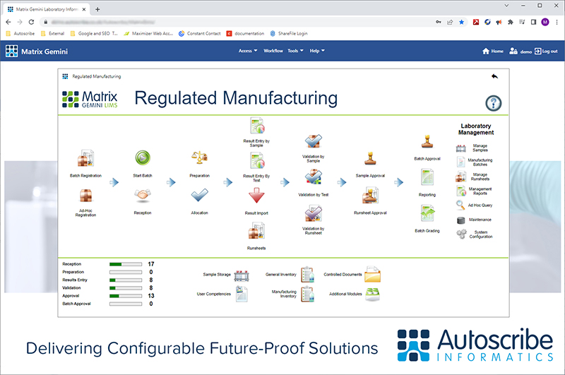 Autoscribe Informatics announces 3Q22 LIMS starter systems release