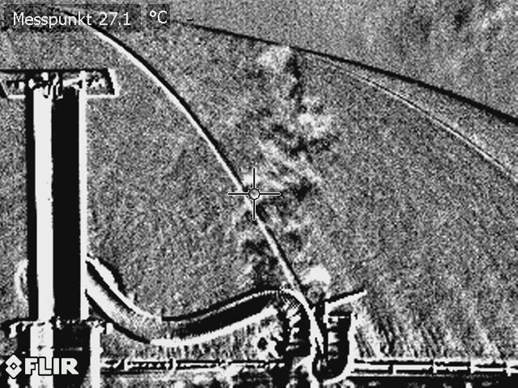 A detection survey using a methane-sensitive monitor and laser, as well as infra-red devices, can spot biogas leaks invisible to the naked eye