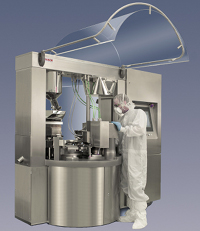 The GKF 2500 is suitable for processing inhalation products within filling ranges of 2–30 milligrams