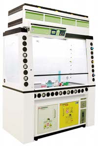 The Green Fume Hood with Neutrodine provides a safe and flexible alternative to ducted fume hoods