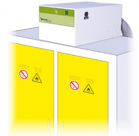 ChemTrap is available for the H402 vertical safety cabinet