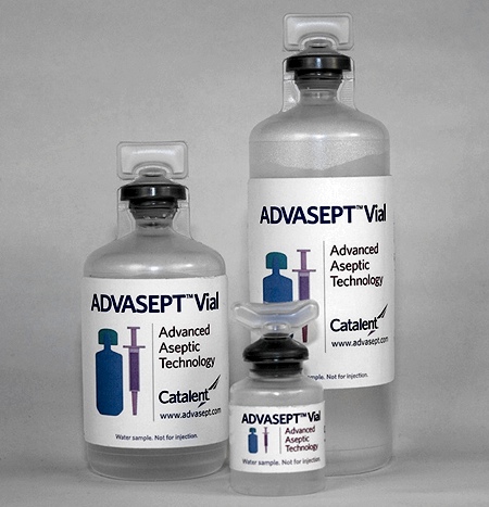 ADVASEPT technology, for the advanced aseptic filling of injectable drugs was launched at Interphex this year. It employs an ultrapure plastic design that eliminates the risk of glass particulate contamination, significantly reduces the risk of breakages and minimises container weight