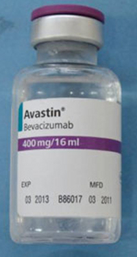 The counterfeit Avastin vial packaging