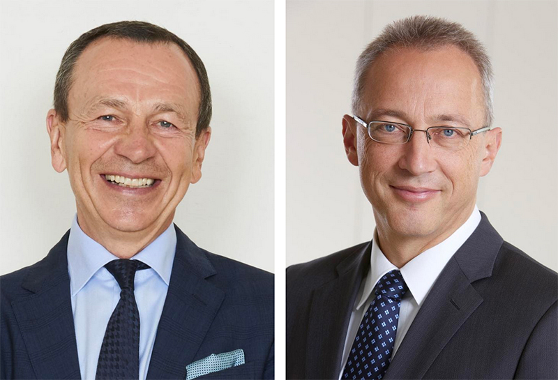 Pictured, from left: Dr Andreas Schrepfer and Dr Thomas Hein, HERMES PHARMA GmbH