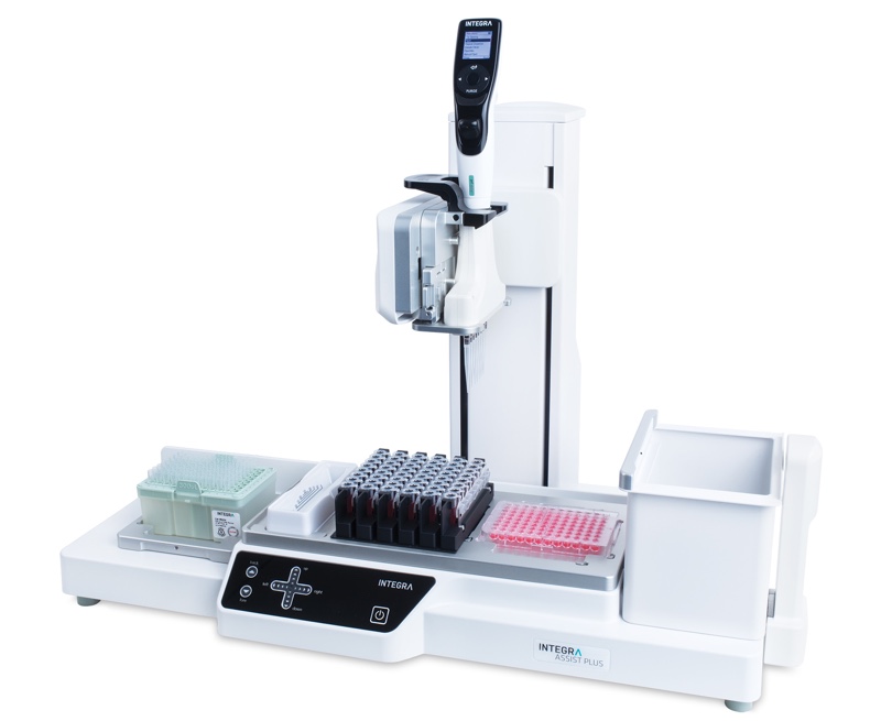 Integra offers hands-free multichannel pipetting