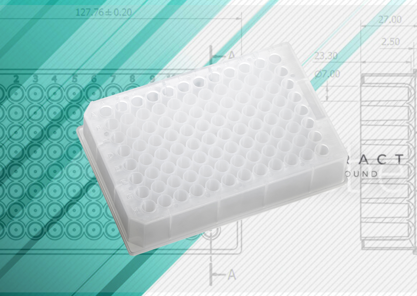 Low profile stackable microplates