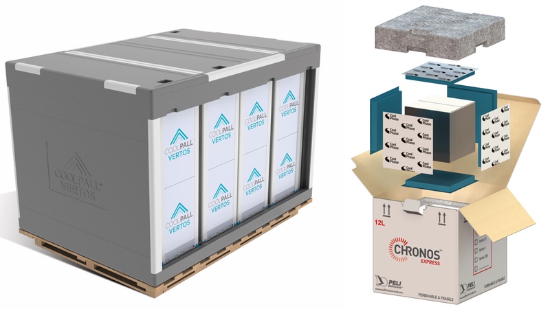 The Chronos range of single-use shippers utilises advanced insulation and phase change materials to give reliable temperature stability