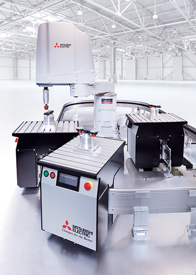 Mitsubishi Electric’s LTS enables flexible conveying systems