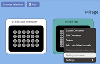 Network enabled remote sample management