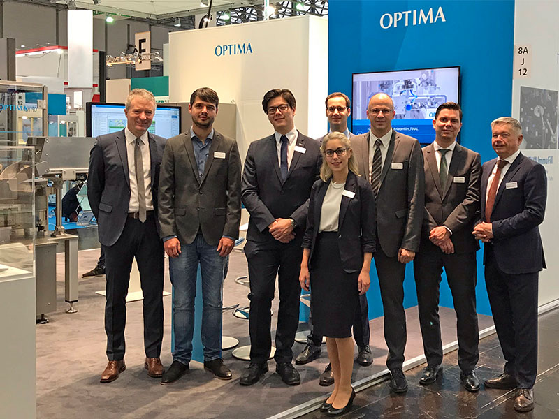 The Optima Life Science trade fair team at Compamed 2018 spoke of many new contacts they made and specific projects they discussed
