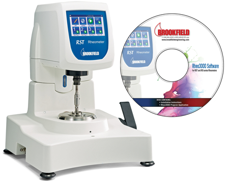 Brookfield introduces new family of RST touch screen rheometers