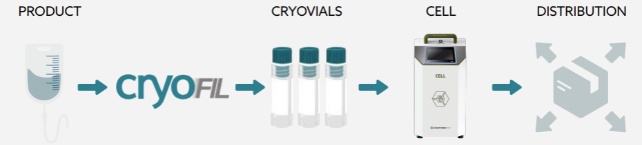 Optimising cryovial filling and cryopreservation for reliable cell functionality