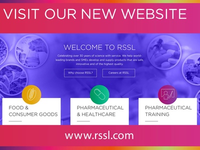RSSL unveils newly designed website