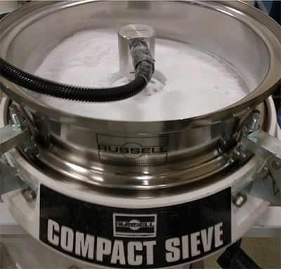 The Russell Compact Sieve installed at New Balance