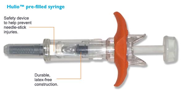 Safe’n’Sound Hulio pre-filled syringe launches in Europe