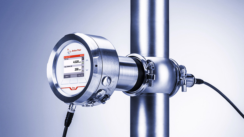 For non-pressurised measuring points, Oxy 5100 and the clever sensor caps are installed right after a gas conditioning system. If a customised solution is required, Anton Paar customer-specific adapters or conditioning systems will prove the perfect match