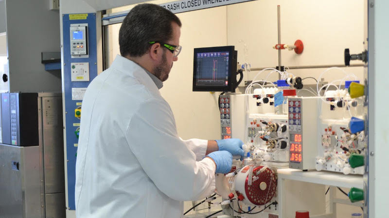 Sterling completes initial investment for continuous flow chemistry centre