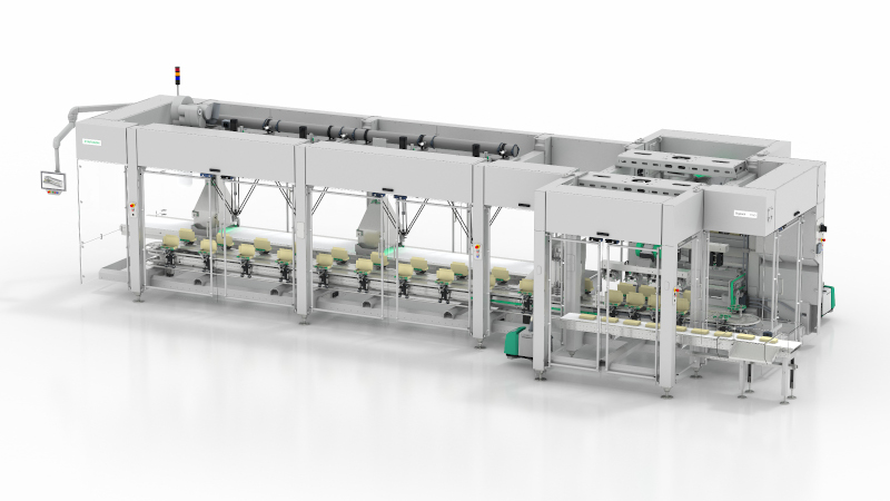 Syntegon adds cartoner with integrated robots 