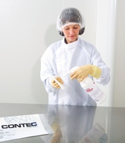 Cleanroom disinfectants must have good material compatibility