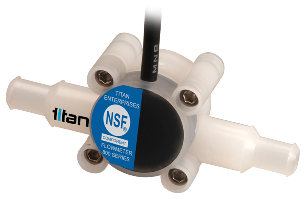 Titan Enterprises’ NSF-approved 800-Series Turbine Flow Meters