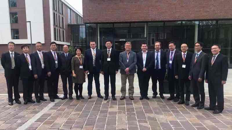 Players in the UK-China biomedical engineering sector at the two-day workshop, a partnership between the Birmingham and Nanjing-based universities and their respective networks