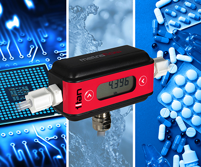 Ultrasonic flow meter ideal for ultra-pure water applications