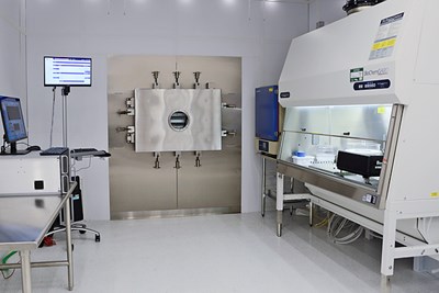 UML's new Lyophilization Research Bay, or LyoBay