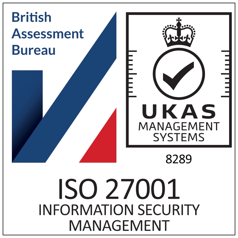 Veratrak now ISO/IEC 27001 certified