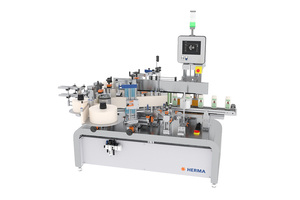 At Pack Expo Las Vegas, HERMA US to showcase robotic labelling cell and front/back/wrap labeller